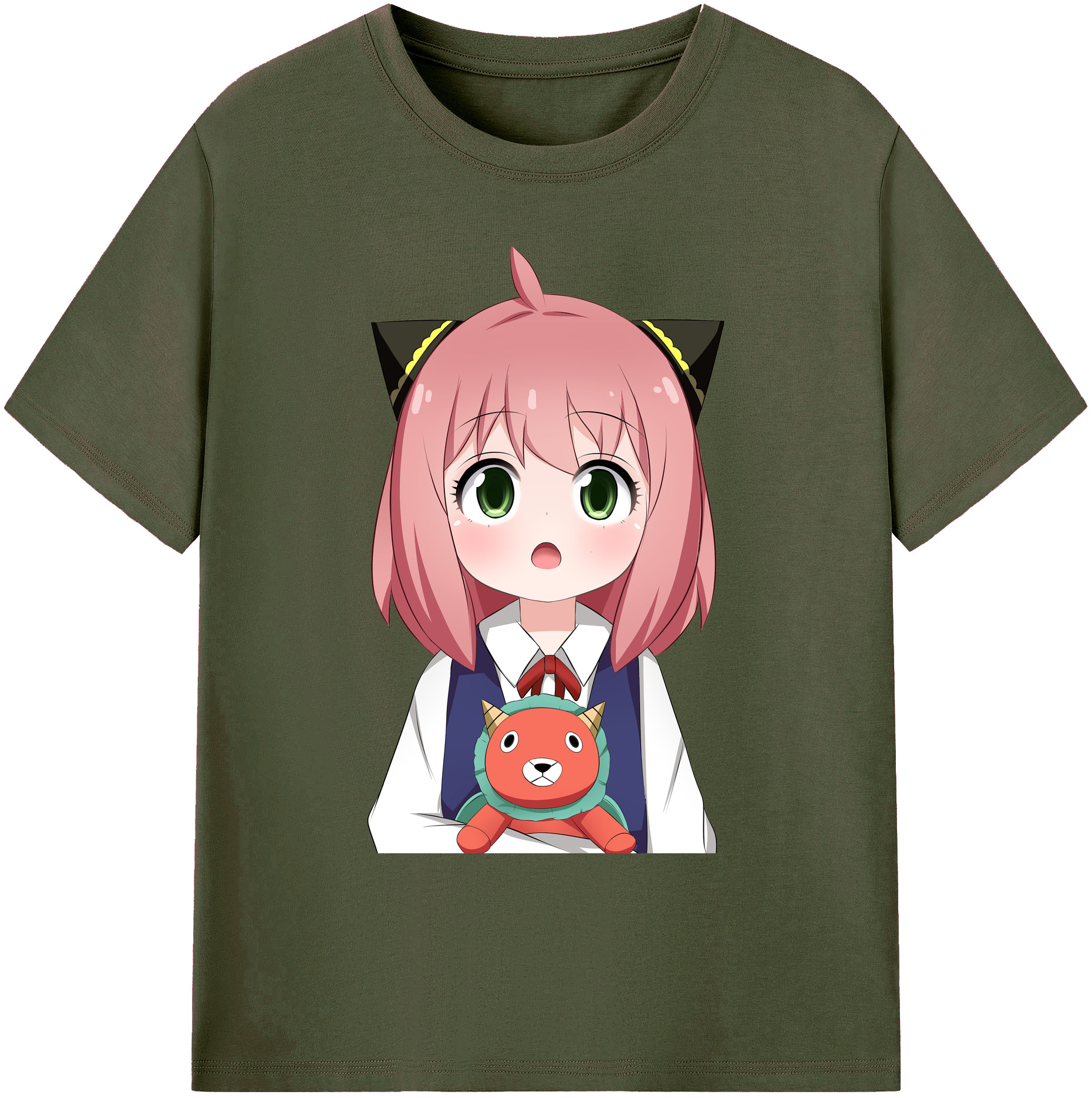 （画像用） SPY×FAMILY间谍家家酒 綿100％ メンズ半袖Tシャツ｜肌触りやわらか＆通気性